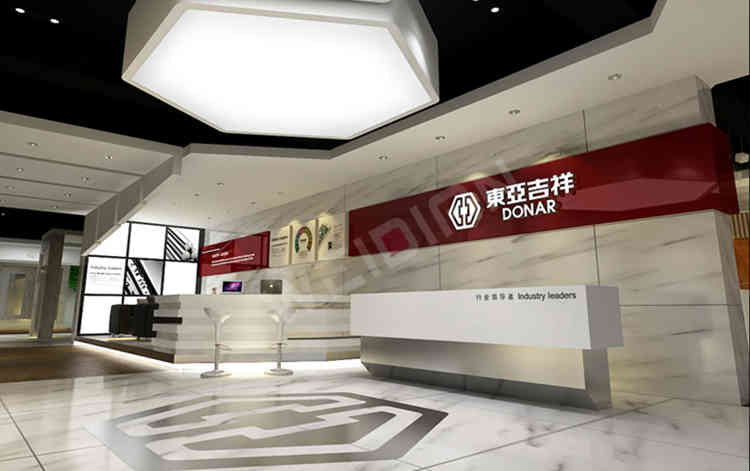 東亞鋼門廣州企業(yè)展廳設(shè)計裝修