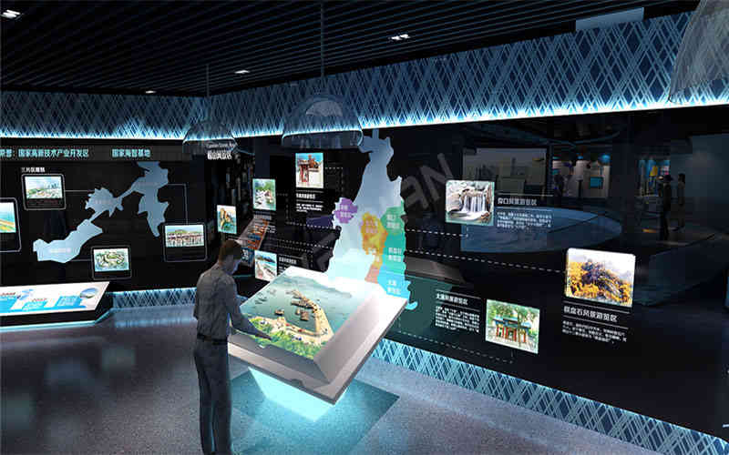 青島藍色硅谷產業創業帶科普體驗館設計方案