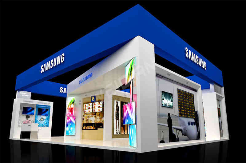 三星廣州展臺設計搭建 三星廣州展臺設計搭建