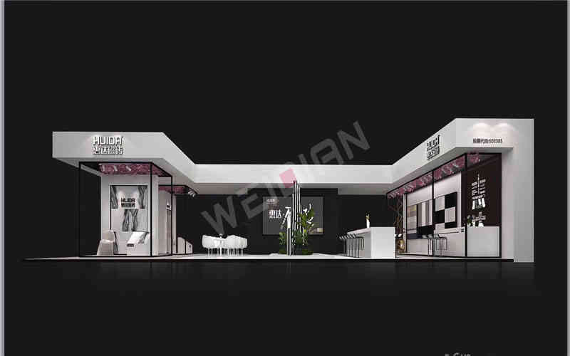 惠達磁磚設計周廣州展臺設計搭建