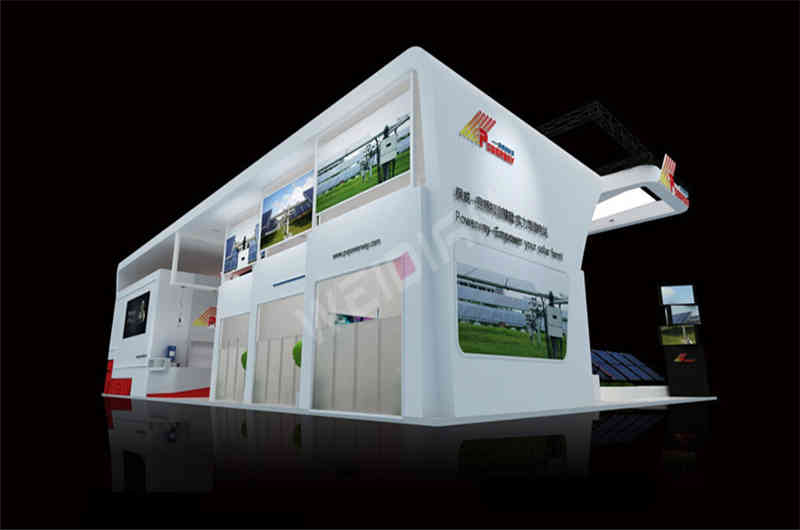 特裝展臺展覽設(shè)計公司助力保威能源成都國際太陽能光伏及儲能技術(shù)展覽會PV chengdu廣州廣交會展臺搭建商
